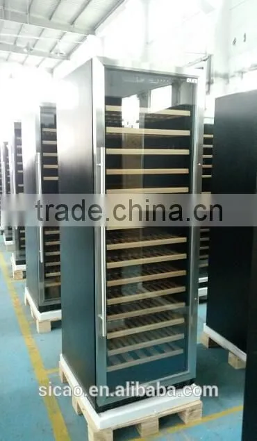 2016 factory dual zone fan cooling 44 bottle wine refrigerator
