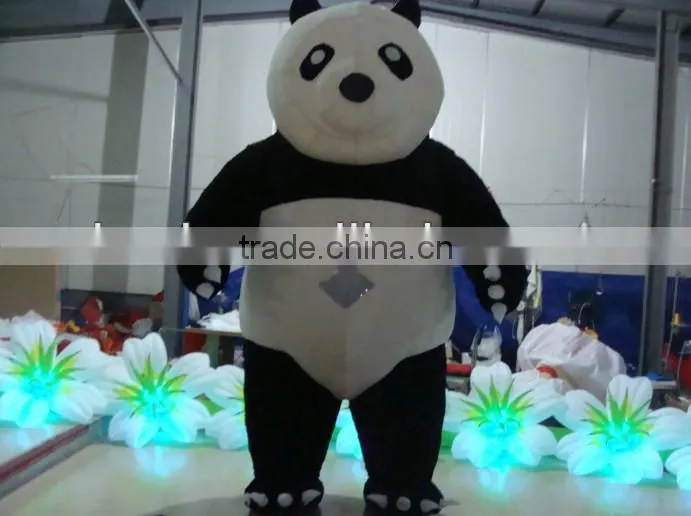 Movable Inflatable Panda Costume