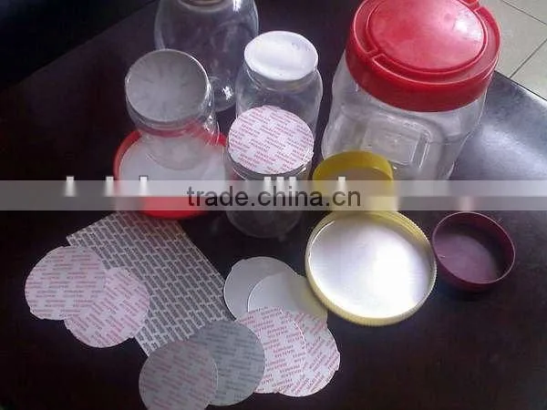 High quality custom printed laminated aluminium foil seal for jar