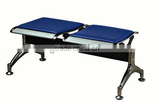 leather steel chair flat bench no backrest