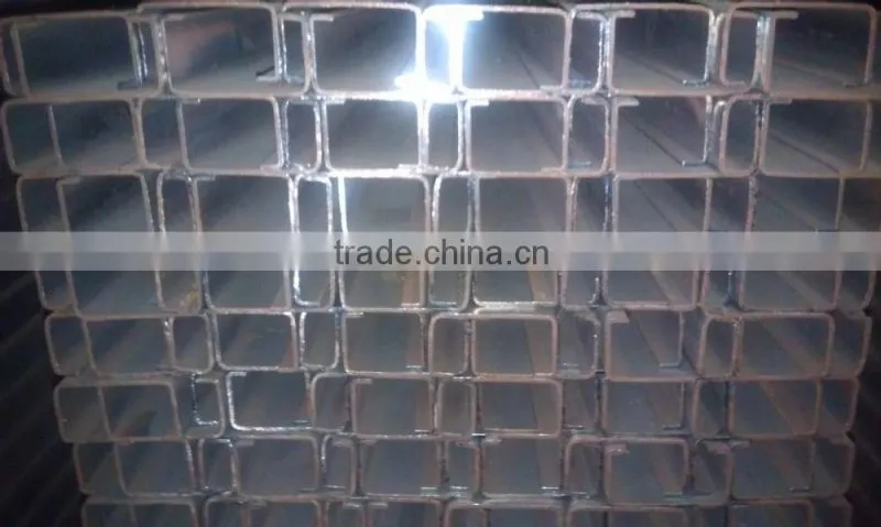 Q235 SS400 sjr 235 Hot rolled C profiles 80*40*15*2.0