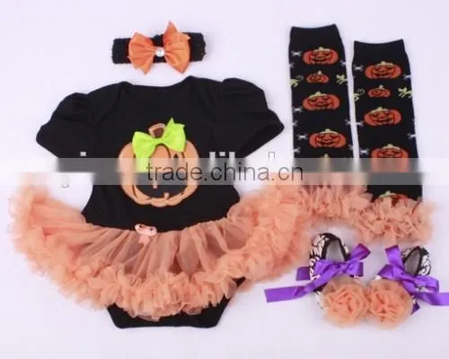 Baby Girl Party Halloween Tutu Dress Cheap Hot Sale Halloween Tutu Dress