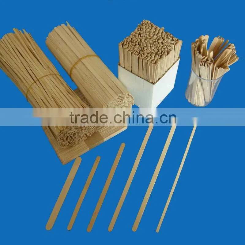 round polished edge ice cream stick