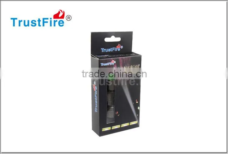 Trustfire LED mini keychainrechargeable torch led stainless steel pocket flashlight