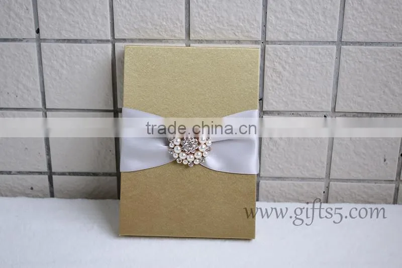 Handmade Luxury wedding invitation boxes wholesale