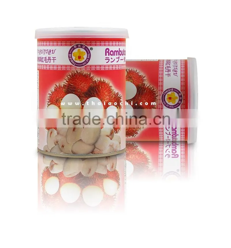 Vacuum Freeze Dried Thai Rambutan snack from Thailand 100% natural dried fruit snack !