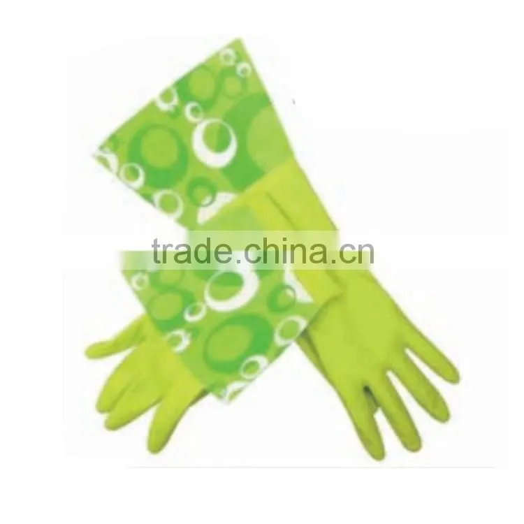 fashionable high quality household latex gloves with Malaysia price
