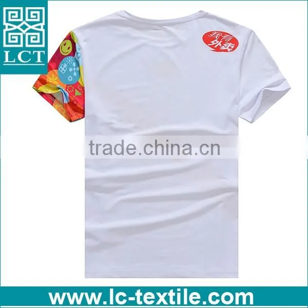 custom 2016 High Grade Charming Popular Style cotton casual t-shirt