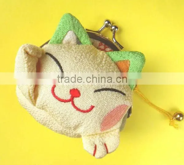Hot Sales Popular Crap Lucky Cat Woman Coin Wallet Wholesale ZTMZ-CW017