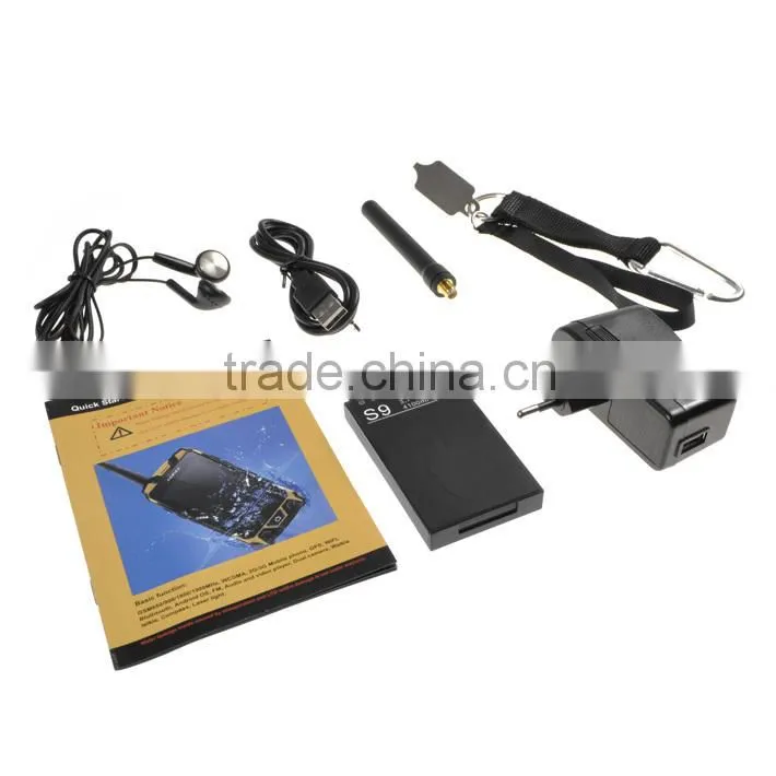 4.5inch IP67 waterproof phone S9 dual core with GPS android 4.0