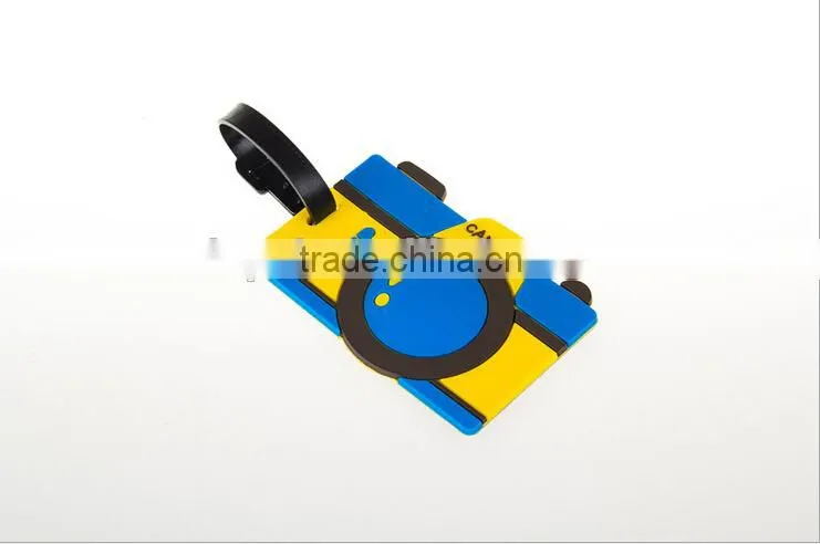 PVC soft plastic luggage tag