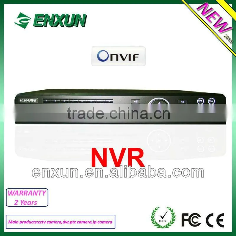 nvr 4 ch onvif CCTV NVR securiy system support DV line, Milestone, Luxriot nvr software