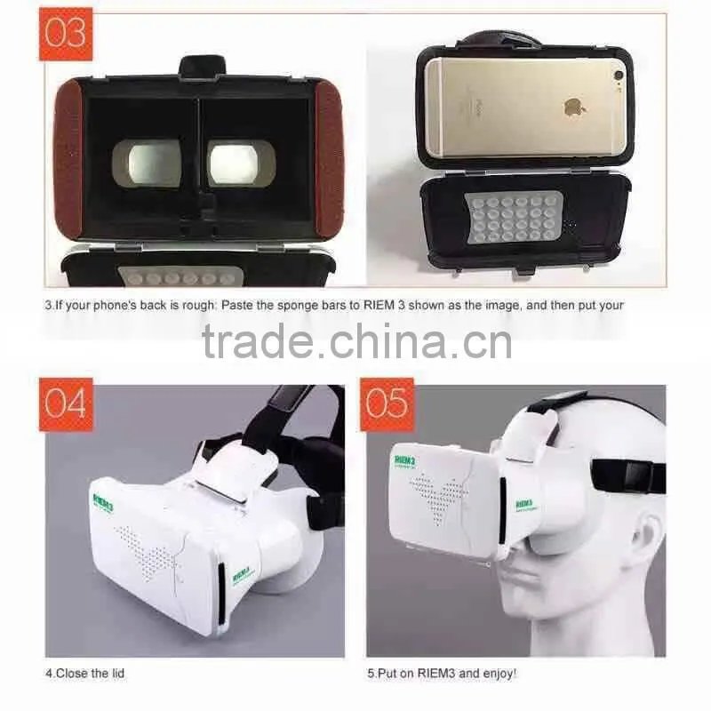 New Virtual Reality Virtual 3d Vr Glasses 3d Vr Case For Smartphone
