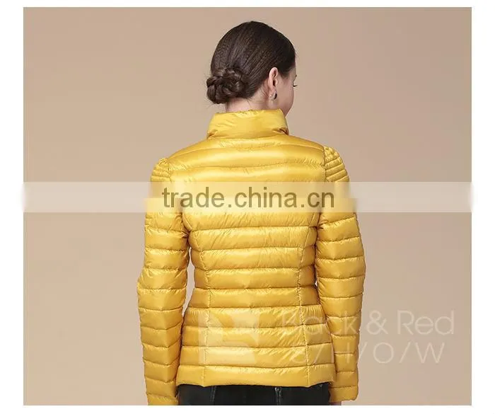2015 hot sale women first feather down jackets