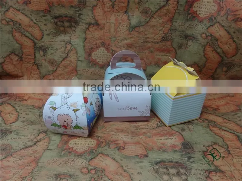 Custom printed simple design paper single cupcake box Wholesale China