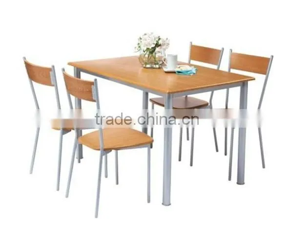 MDF wooden dining room table of 4