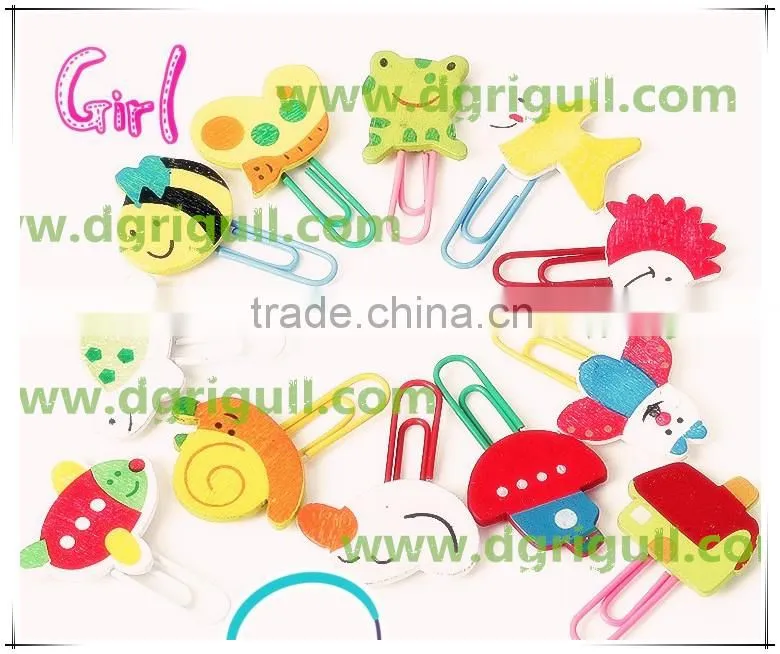 custom logo metal paper clip 2014 hot sell