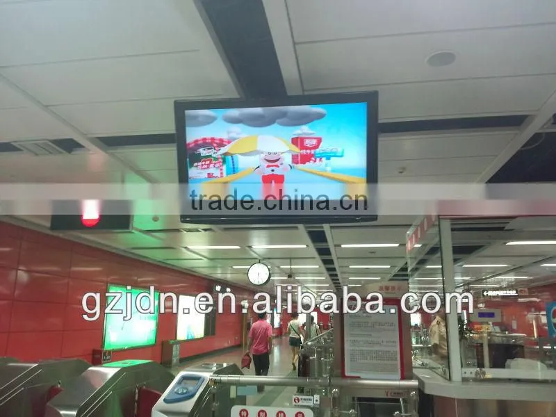 Wall mounted 32" LCD digital signage/elevator lcd advertising display