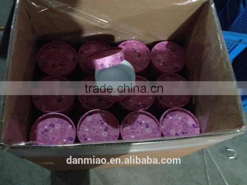 High quality customized printed corrugated paper tube for gift