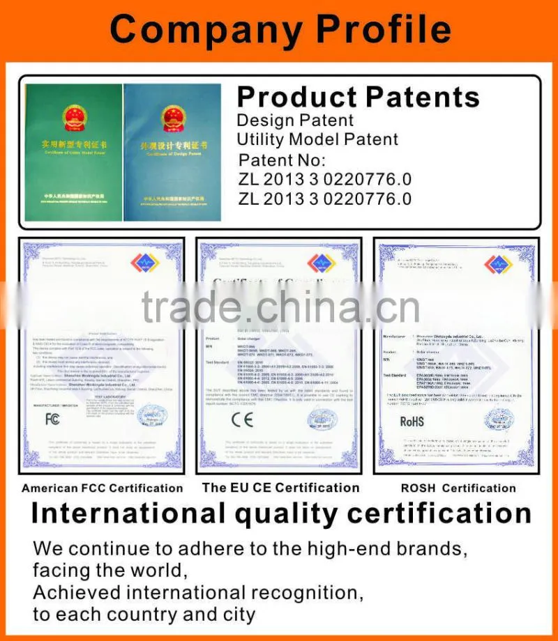 1800mah factory cheap price portable solar window charger/solar charger window/solar power bank