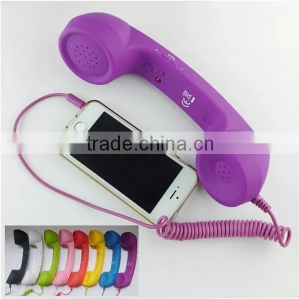 2016 High Quality Anti Radiation Retro Handset for Iphone