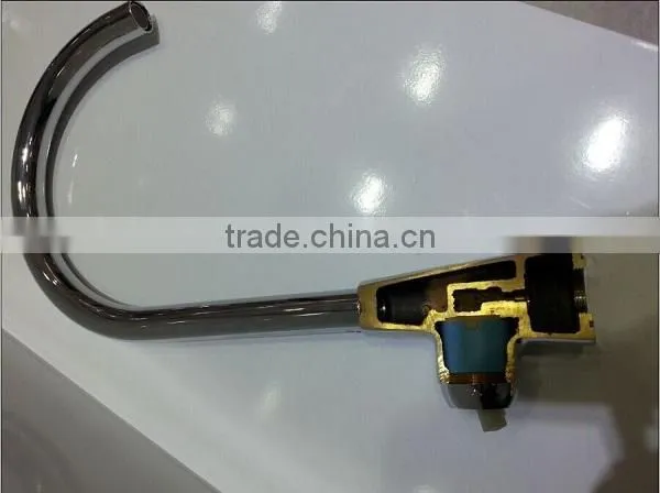 china sanitary chrome surface finished kitchen faucet