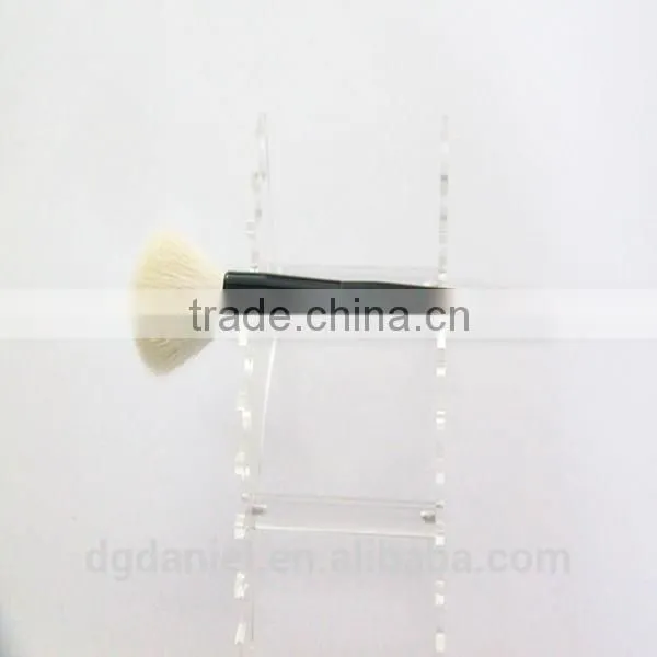 Single Black Blush Brush White Goat hair Makeup Brush