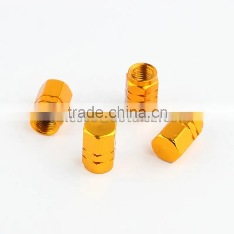 Colorful Aluminium Alloy Universal Car Tire Valve Cap Cover