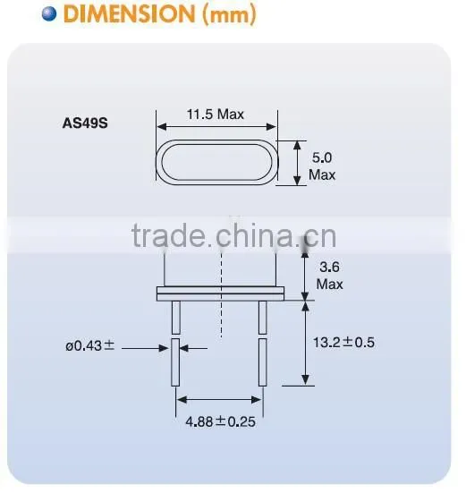 HC-49US Quartz Crystal - IoT