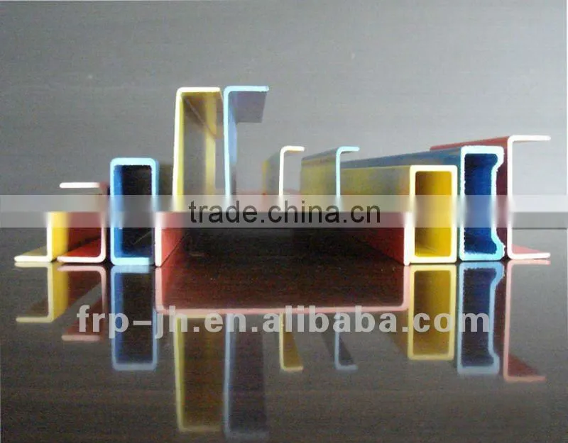 JH437 FRP/GRP Composite Pultruded Profiles U channel