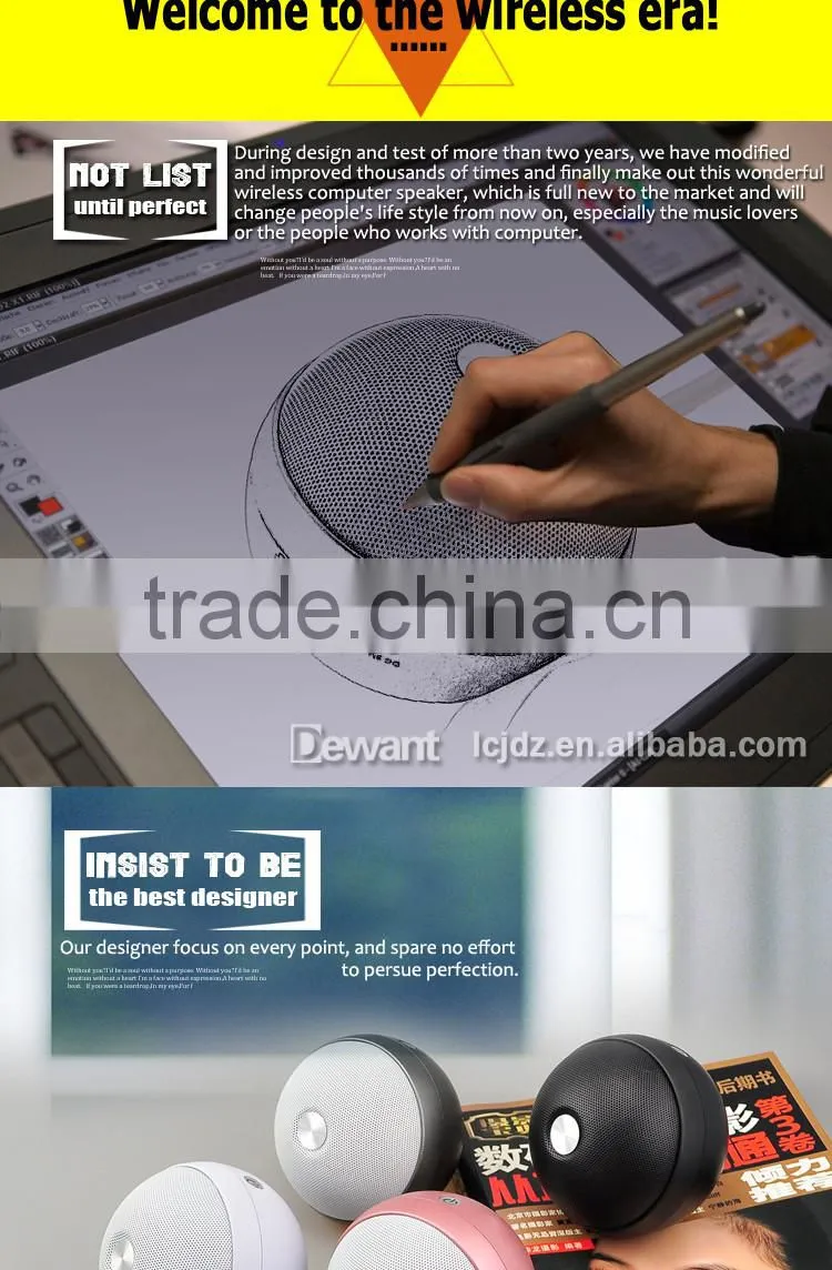 L-098 world's first wireless pc speaker