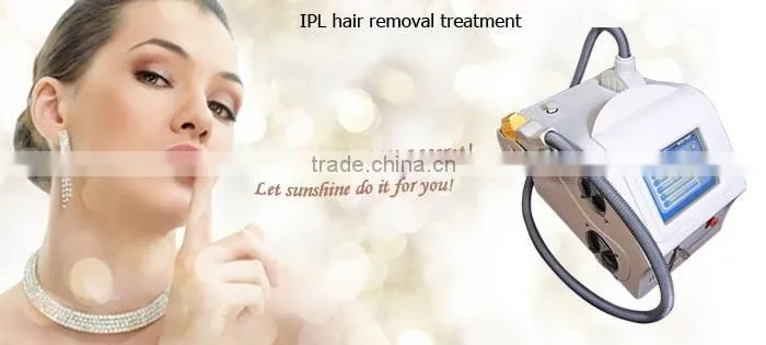 Promotion!cheap portable home use ipl laser permanent hair removal machine
