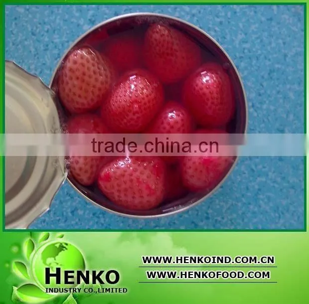 2014 crop Canned Strawberry In Light Syrup