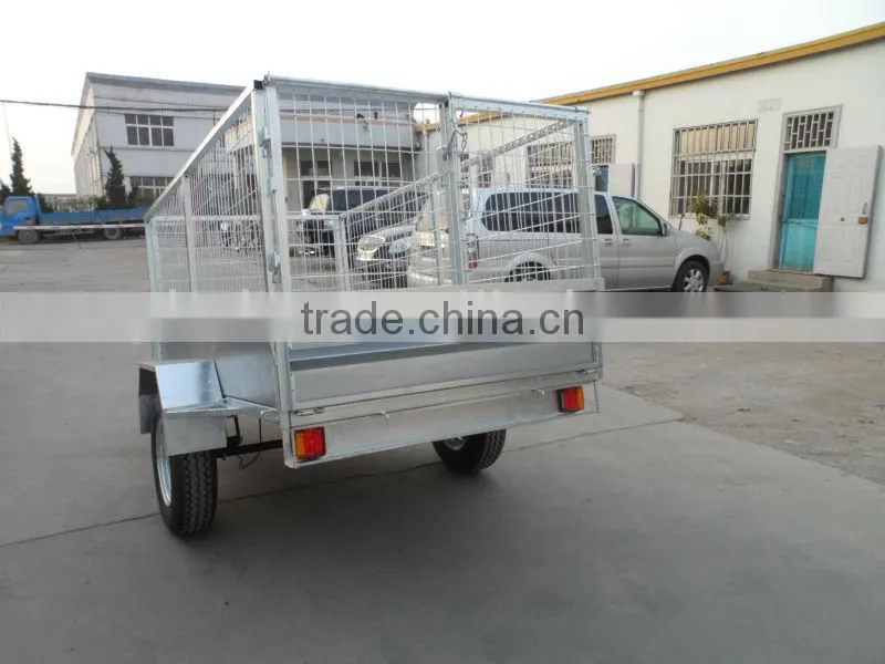 Austrailia box galvanized farm trailer