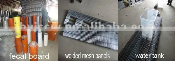 Galvanized rabbit cage from dircet factory
