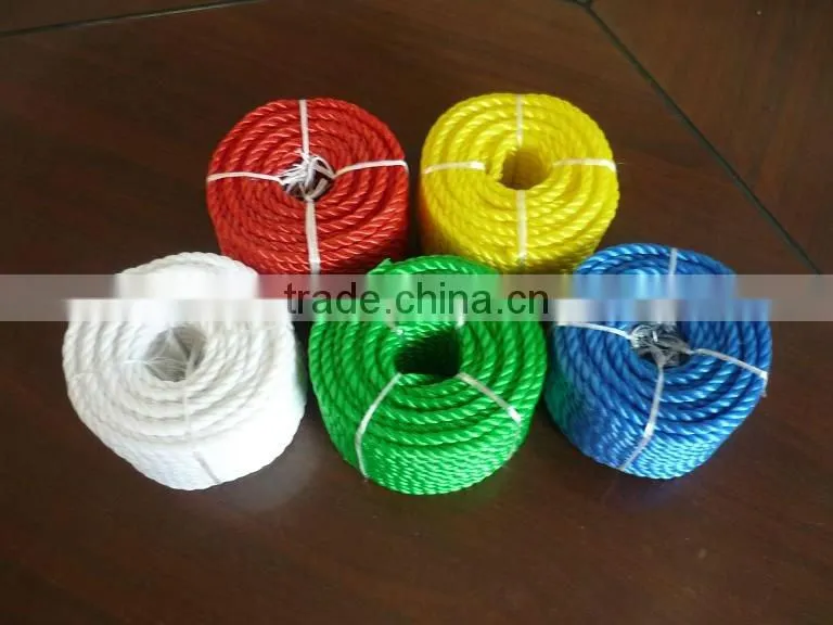 PE rope with 3-strand