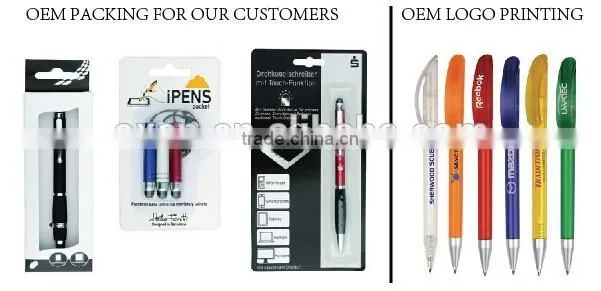 Logo Customized Promotion Touch Screen Ball Pen iphone Android phone screen pen