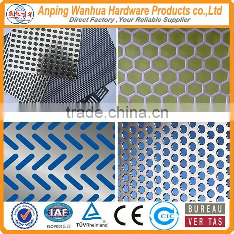 Perforated plastic mesh sheets speaker
