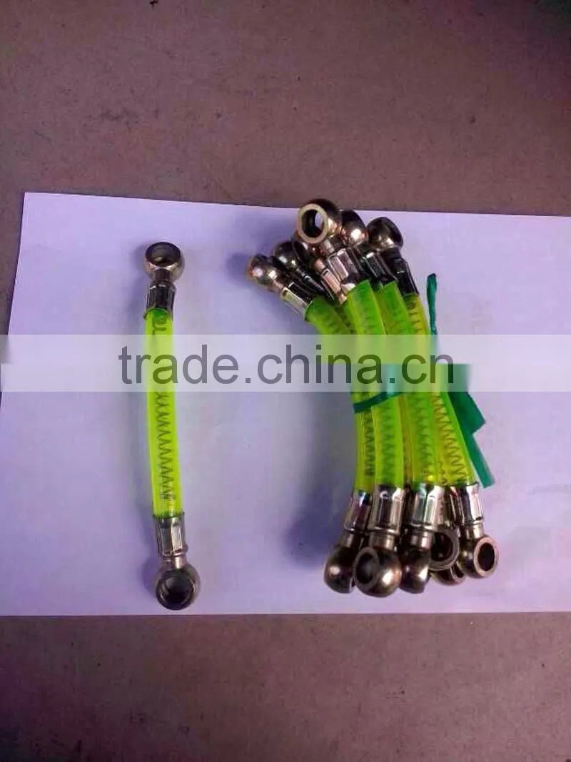 Oil delivery pipe for diesel engine fuel delivery system