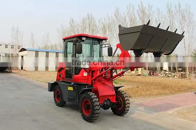 800kg mini wheel loader, with chinese famous engine, export model
