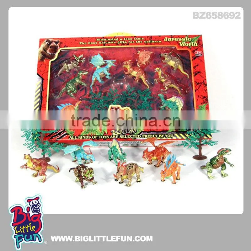 Dinosaur world toys dinosaur play set with tree