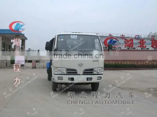 5000L hydraulic lifter garbage truck,hydraulic arm garbage truck