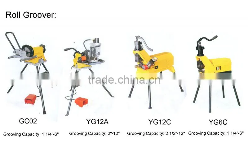 2014 Hot Supply 6" Pipe Hydrualic Roll Groover Machine, CE Approved