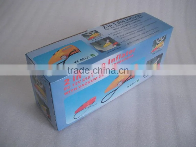 2 in 1 car vacuum dust cleaner