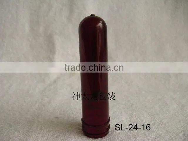Cosmetic pet preform for bottle 24mm
