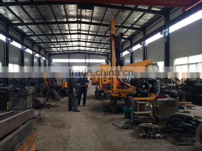 Pile driving machine