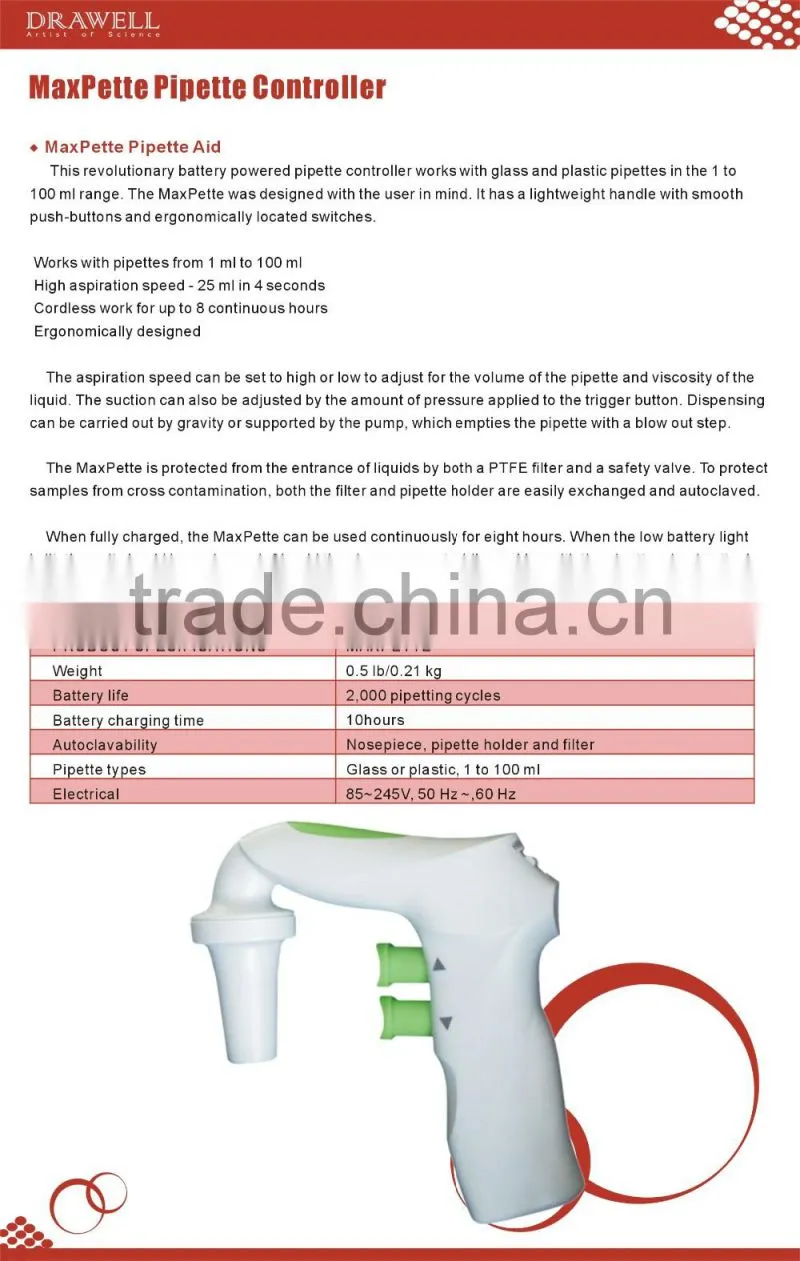 MaxPette Pipette Controller,Electronic
