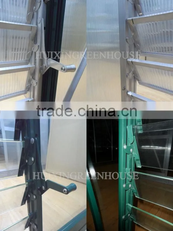 New design greenhouse aluminum window vent louver
