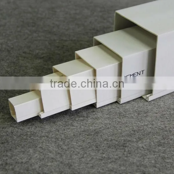 2 or 3 Compartment Plastic Cable Trunking