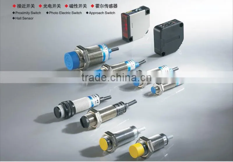 17X17X29 SN06 series red LED IP67 Horn Square type inductive proximity switch sensor